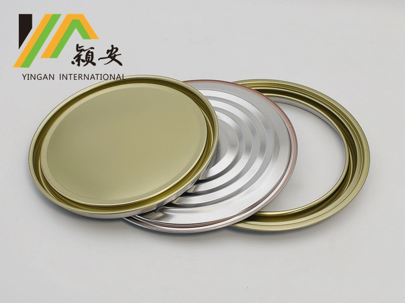 Wholesale Tinplate Metal Packaging Lid Top End Ring for Paint Can Can Component